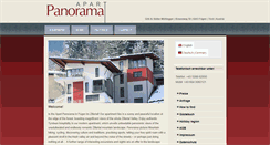 Desktop Screenshot of apart-panorama.at